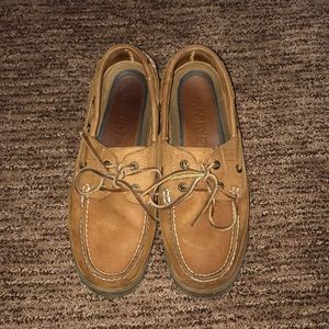 Sperry Top-Sider shoes.